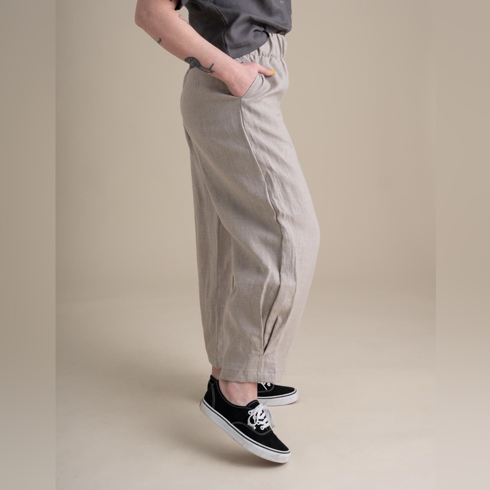 Conscious Clothing Crescent Moon Pants Pebble